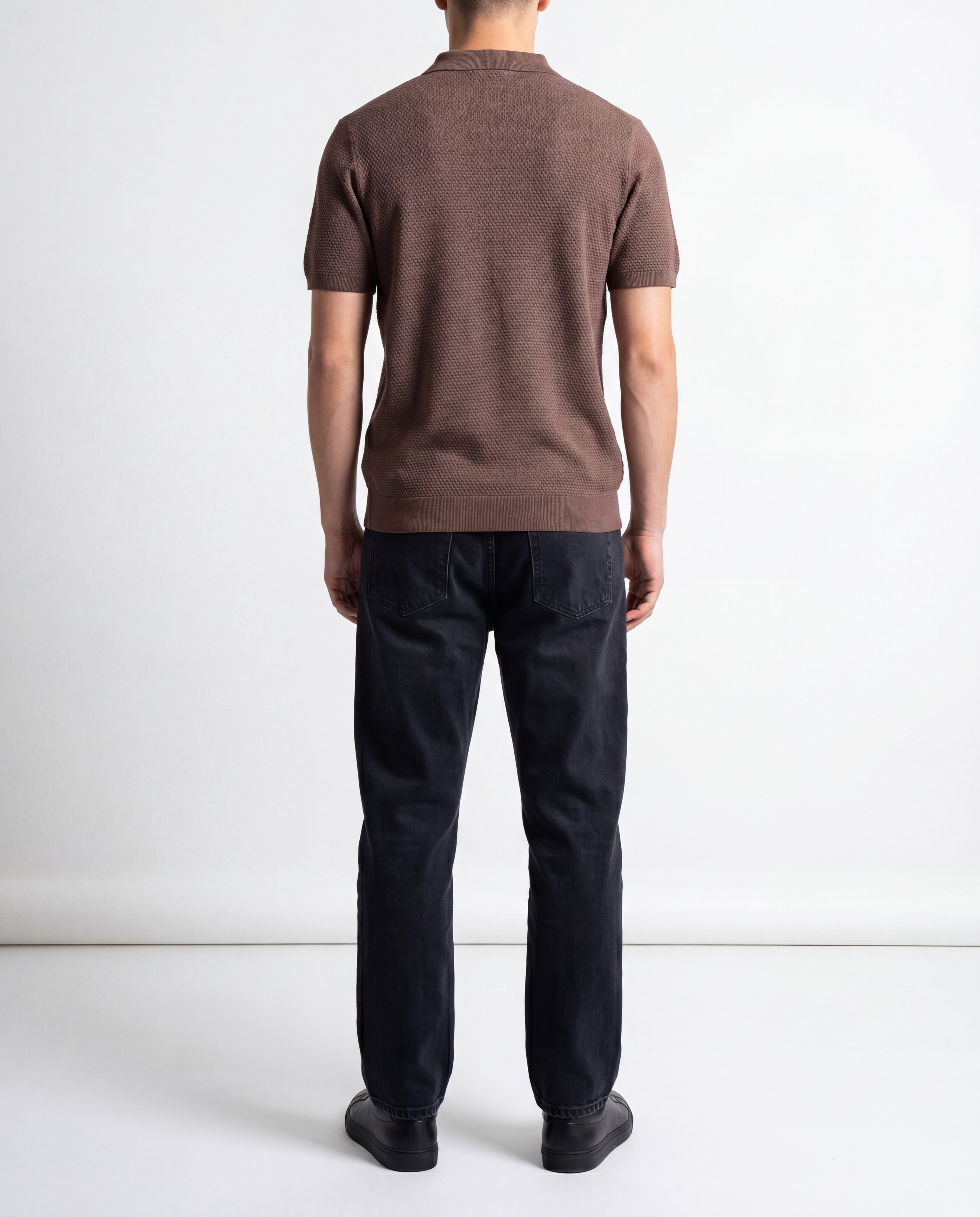MOCHA TEXTURE POLO