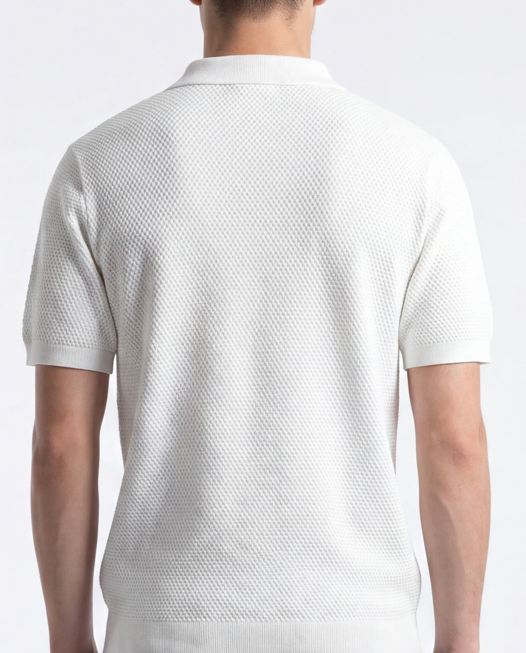 IVORY TEXTURE POLO