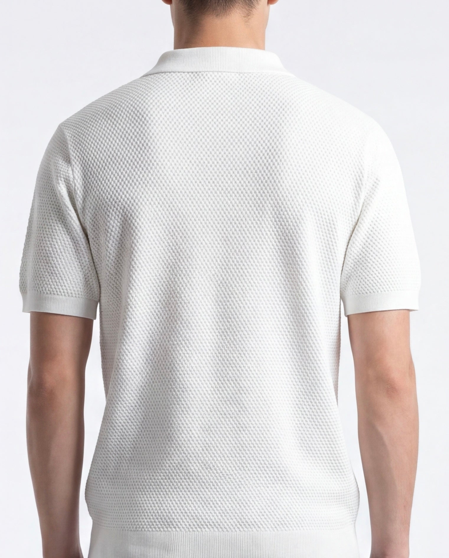 IVORY TEXTURE POLO