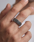 IRON WEAVE RING