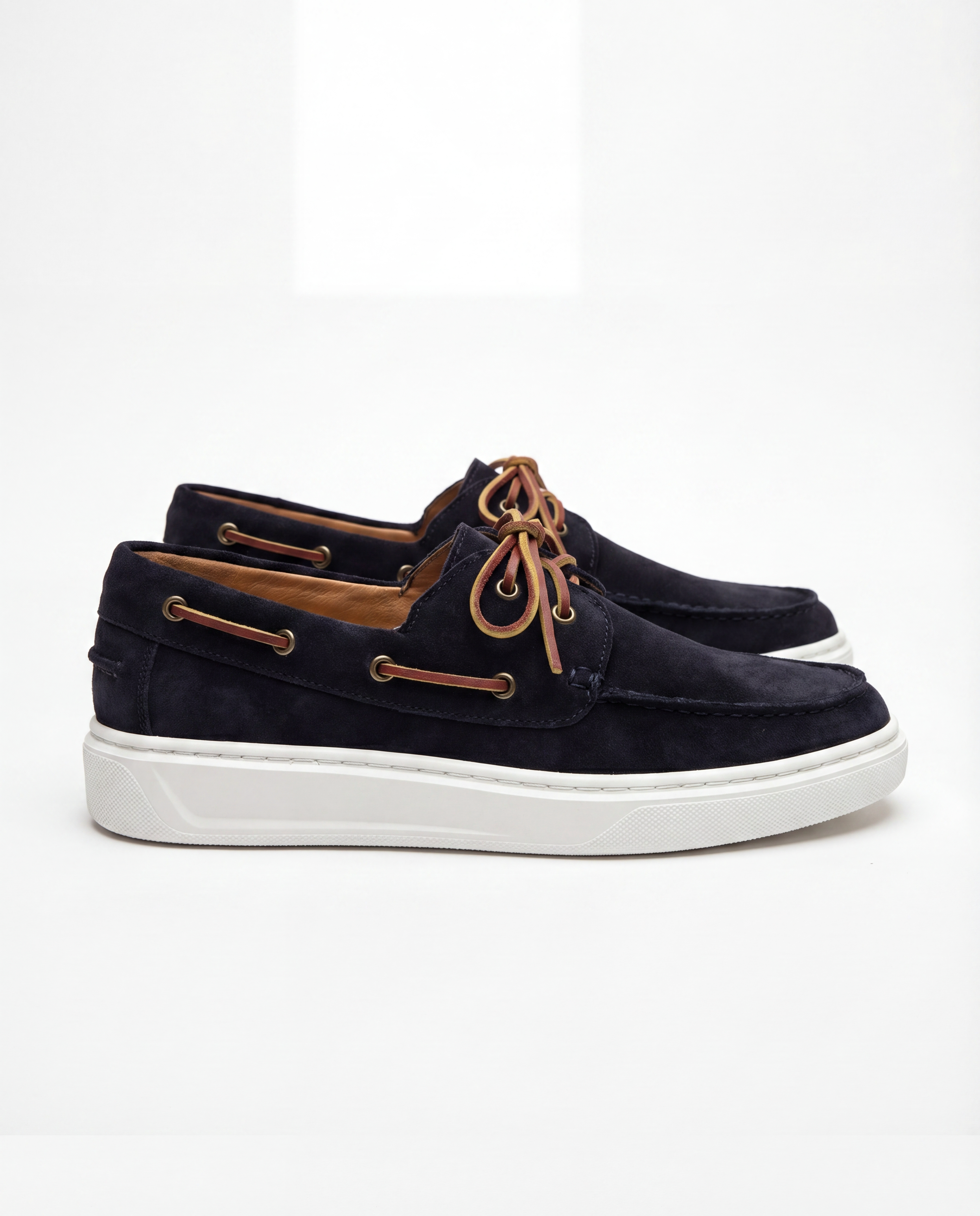 NAVY DOCK SNEAKERS