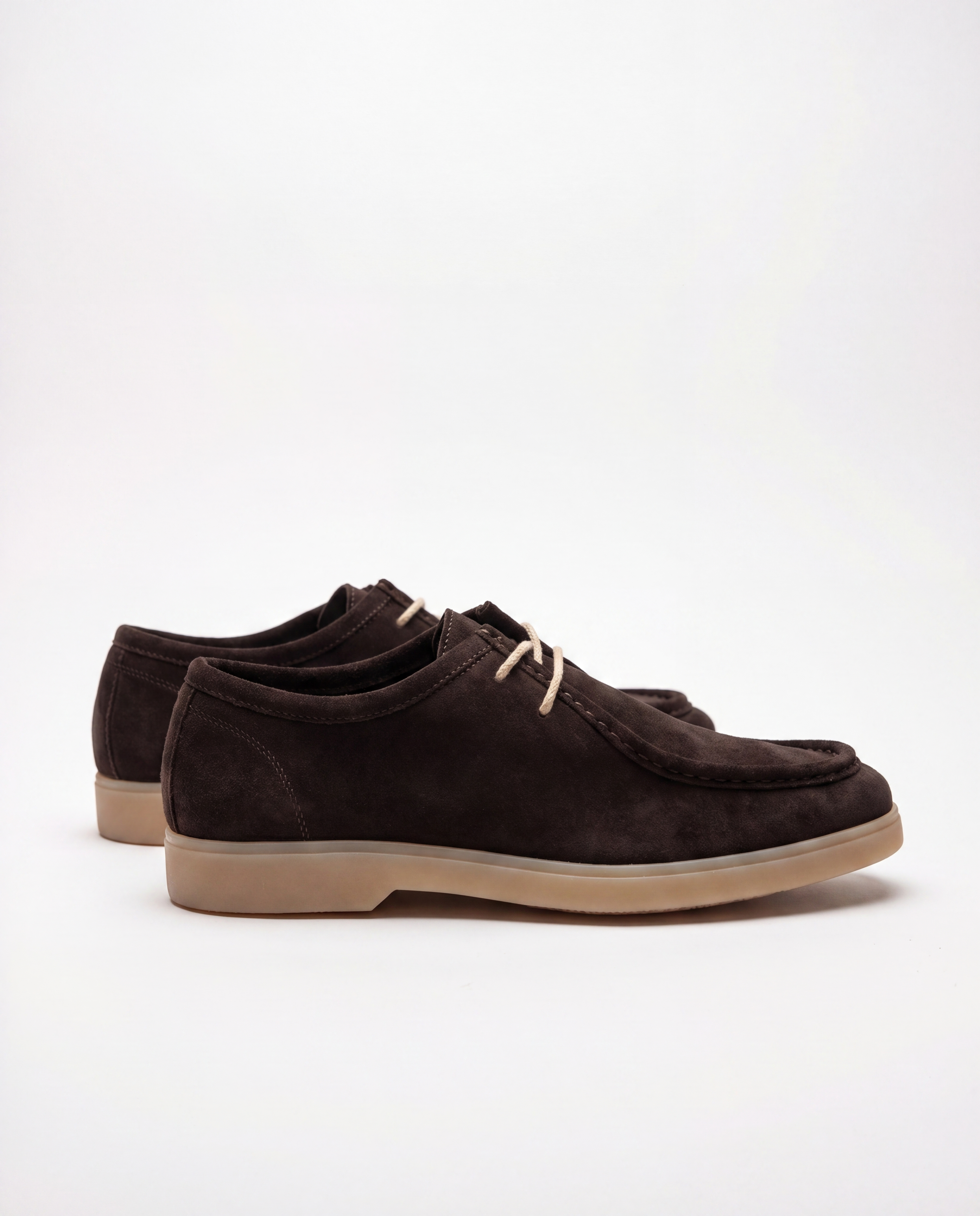 CHOCOLATE SUEDE DERBY