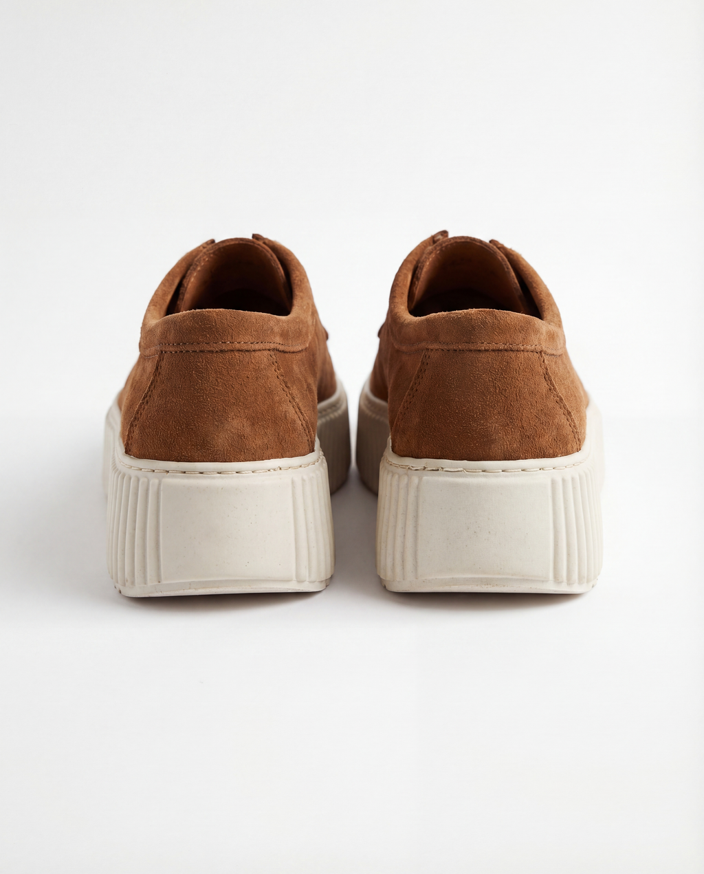 COGNAC SUEDE CUPSOLE