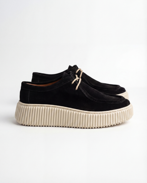 BLACK SUEDE CUPSOLE