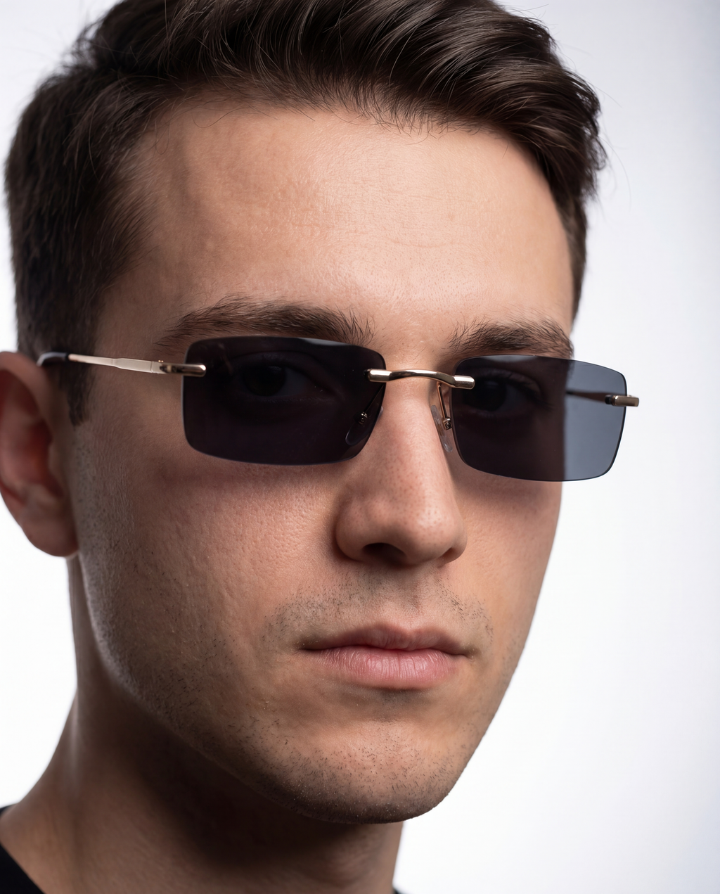 SMOKE GOLD RIMLESS