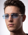 BLUE EDGE RIMLESS
