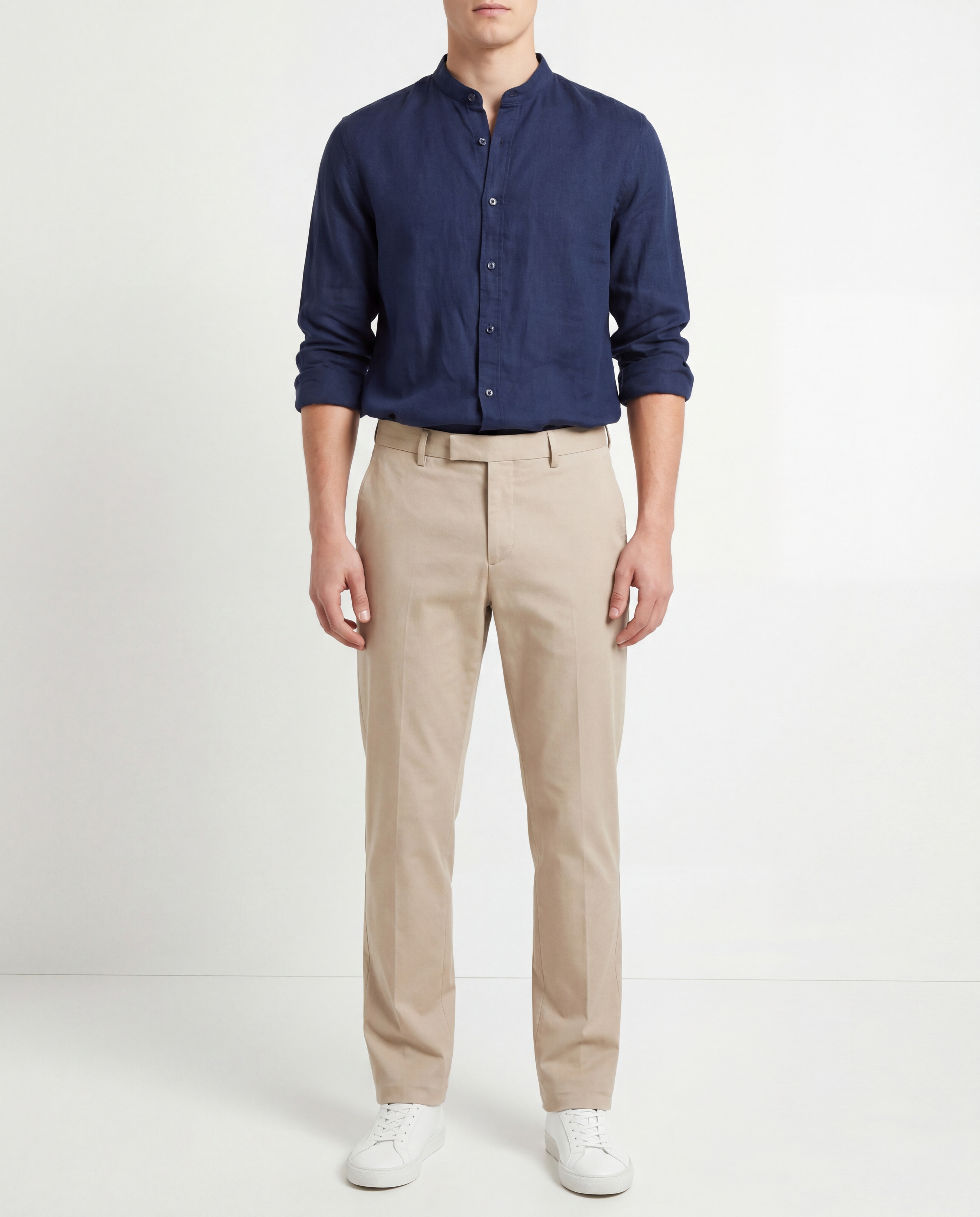 NAVY ESSENCE SHIRT