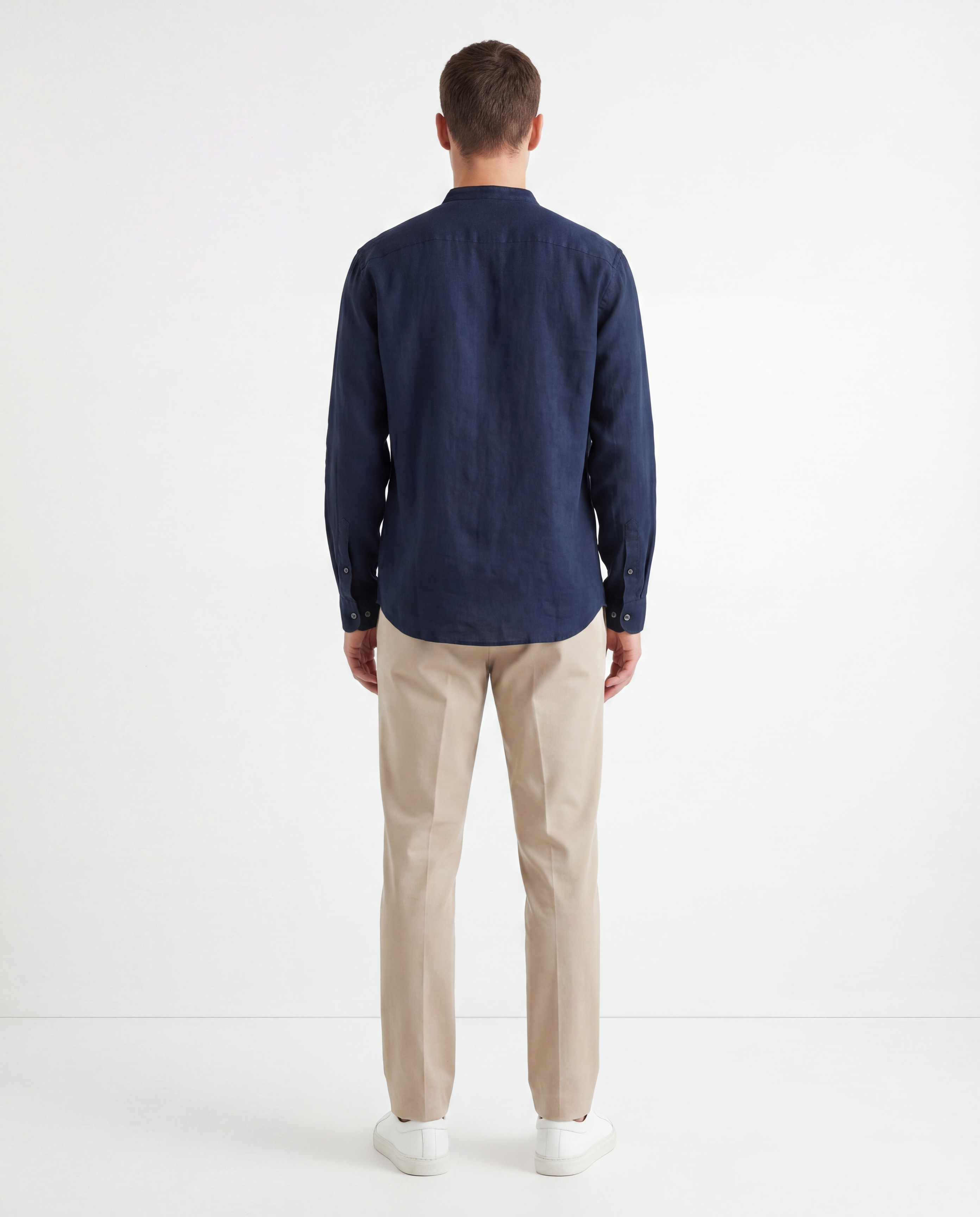 NAVY ESSENCE SHIRT